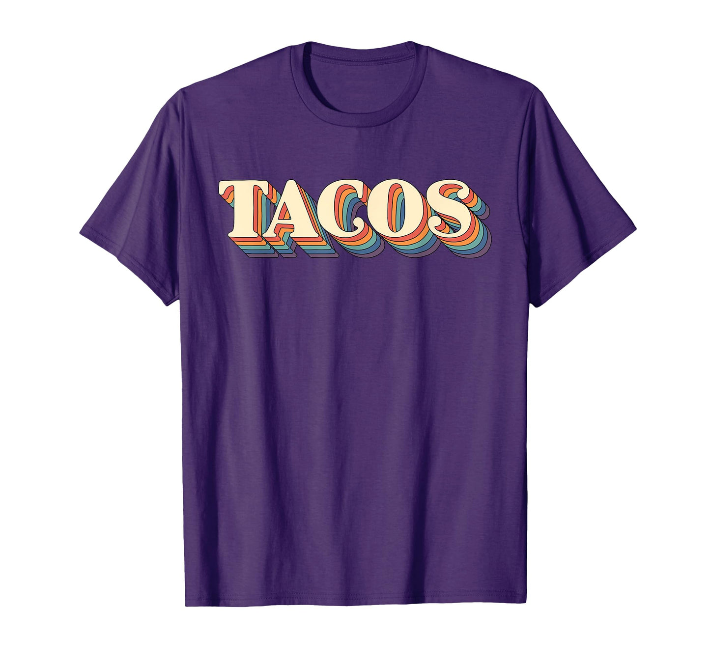 Retro Taco Gift Fiesta Lovers Vintage Taco Shirts For Women T-Shirt