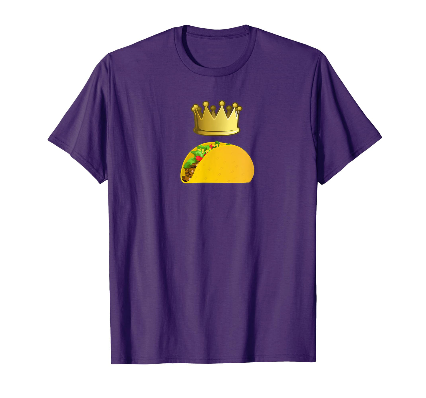 Taco King Funny Food T-Shirt