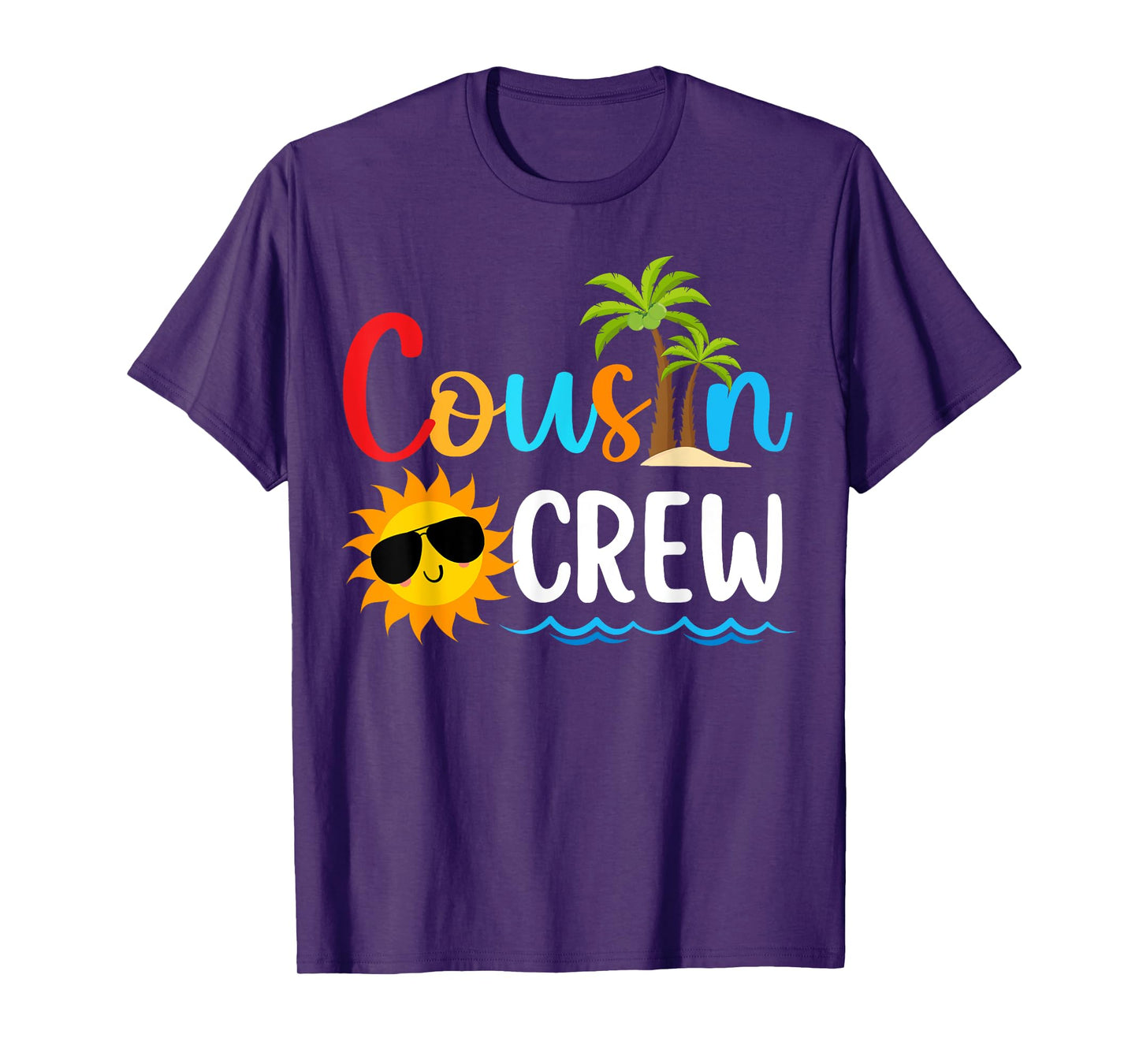2025 Cousin crew Summer Vacation Beach Family Trips Matching Men Women Girls Kids T-Shirt