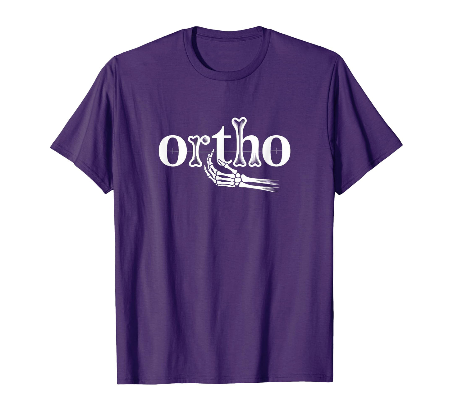 Funny Orthopedic Doctor Halloween Bones Skeleton Graphic T-Shirt