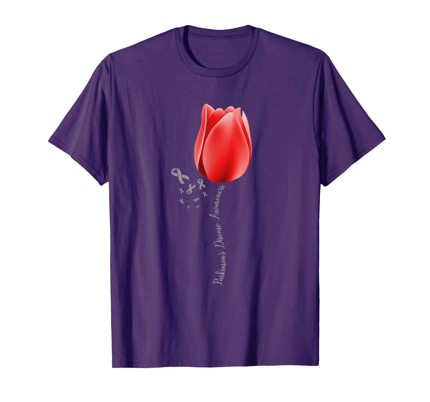 Parkinson Disease Awareness Tulip April Month Pretty Tee T-Shirt