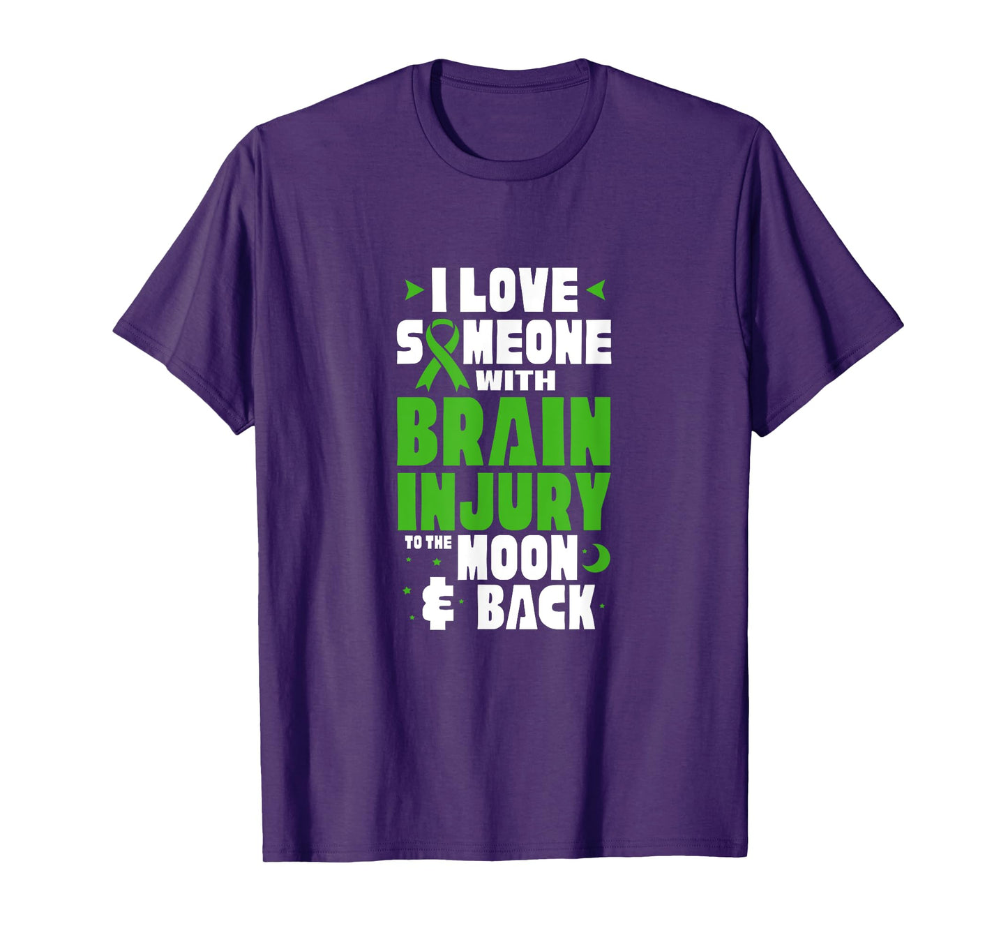 Traumatic Brain Injury I Love Someone With Brain Injury T-Shirt