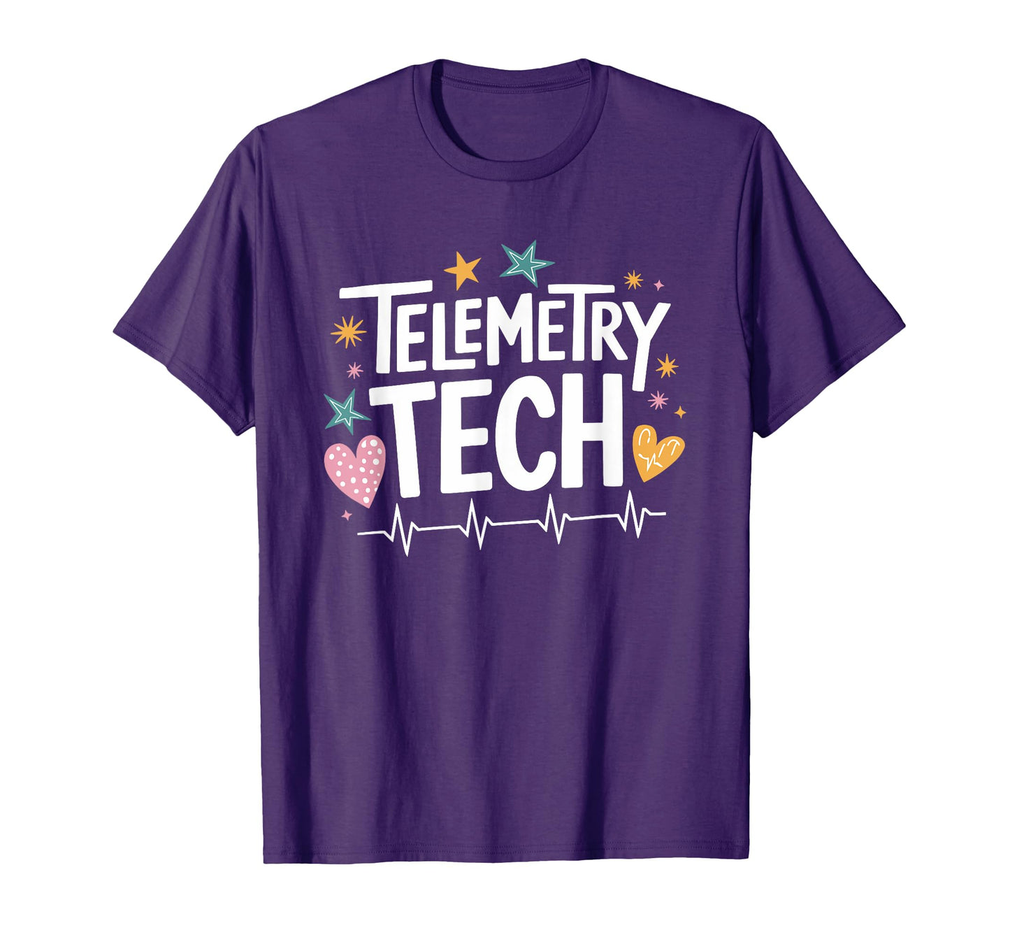 Telemetry Tech, Cardiac Telemetry Nurse EKG Technician T-Shirt