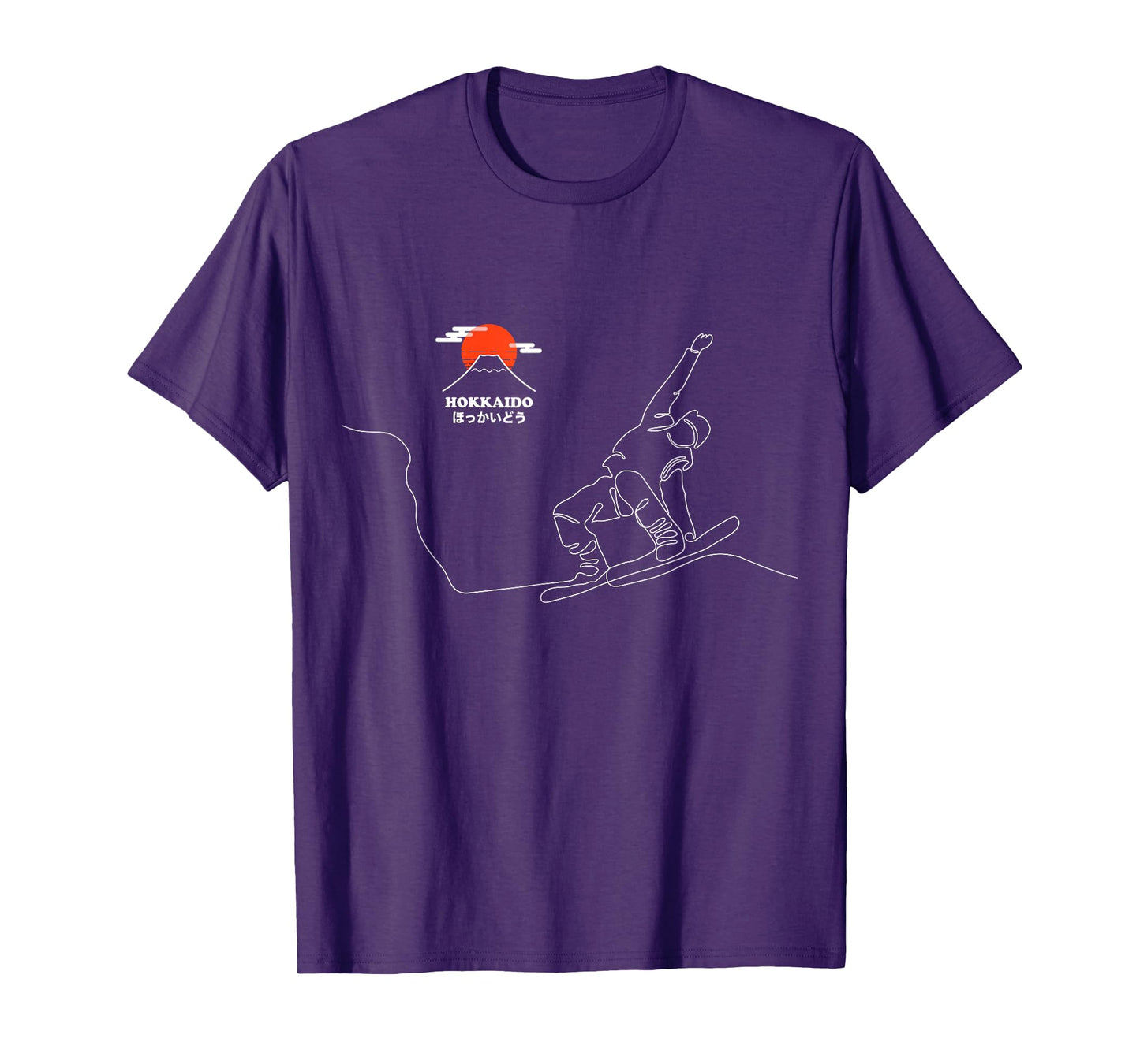 Snowboard, Snowboarder, Hokkaido T-Shirt