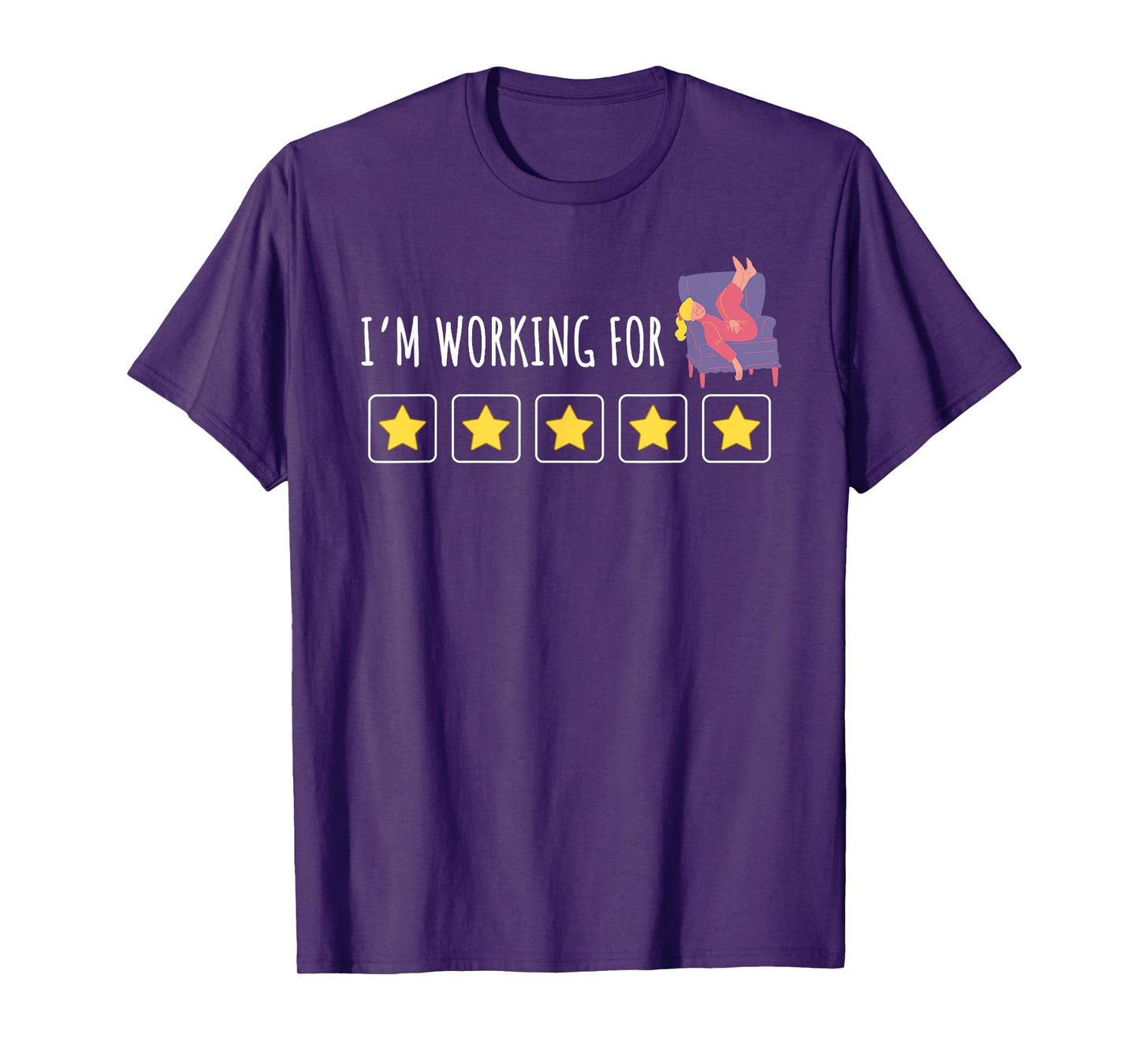Token Board ABA, Behavior Analyst, I'm Working for Stay Home T-Shirt