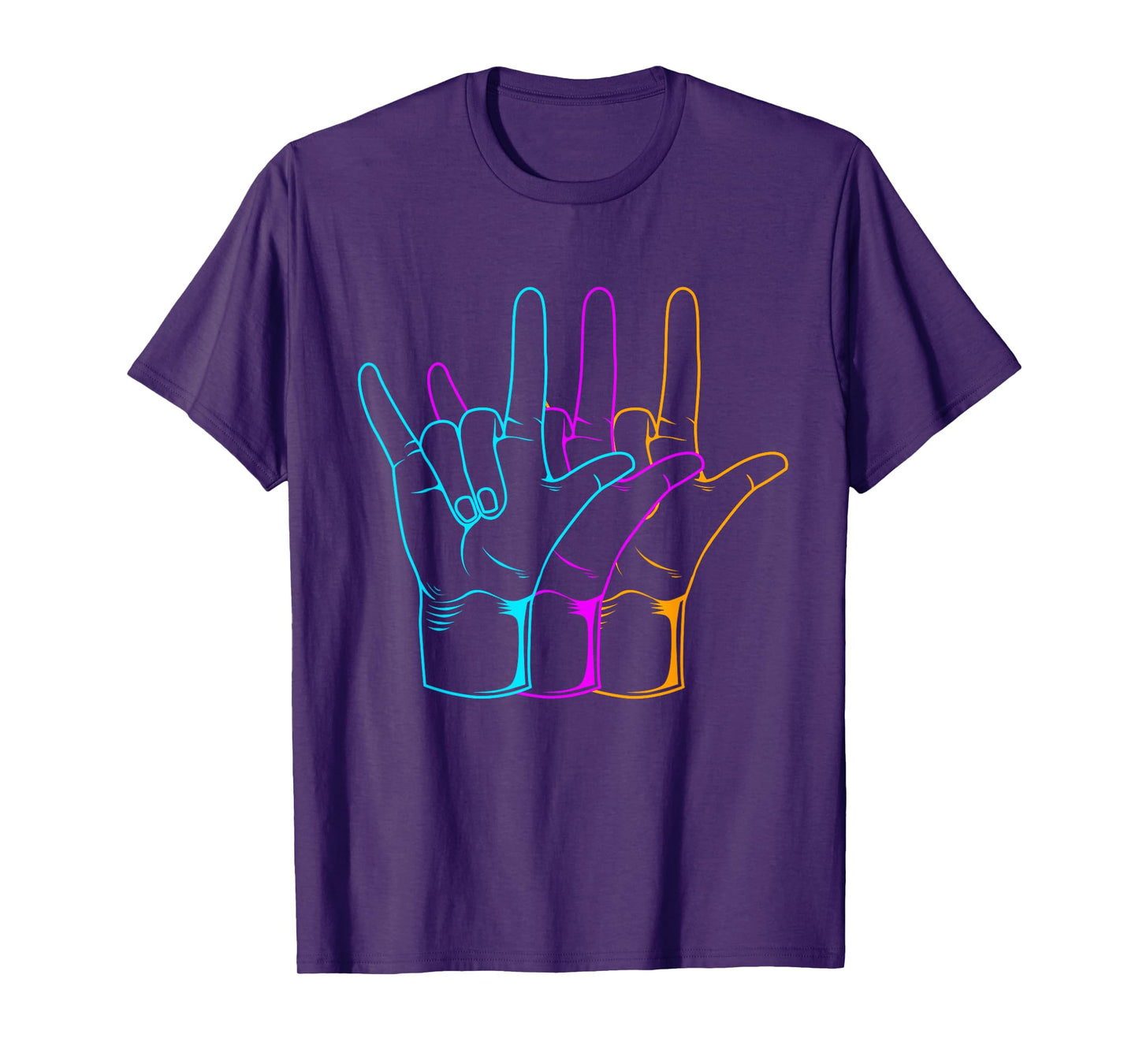 American Sign Language I Love You ASL T-Shirt