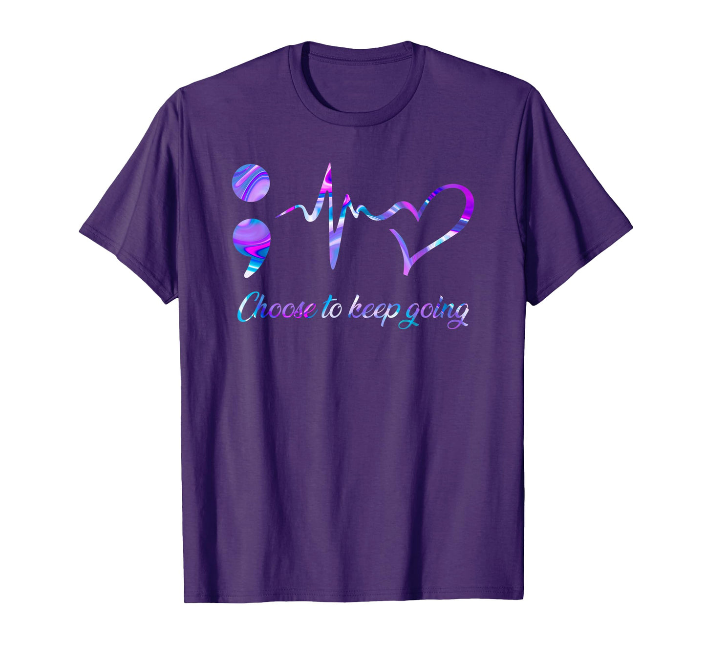 Suicide Prevention Awareness Choose To Keep Going T-Shirt