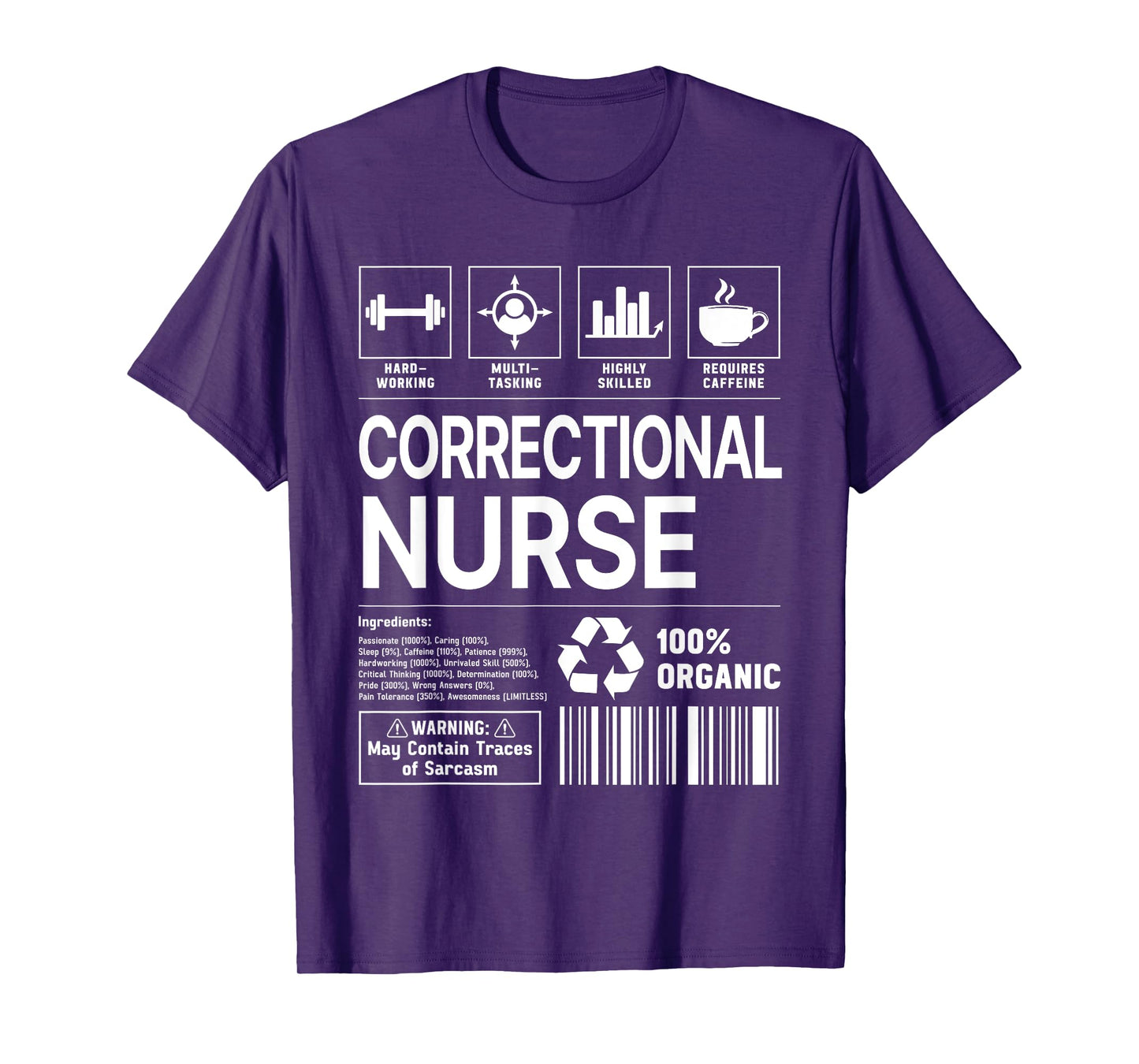 Correctional Nurse Handling Information T-Shirt