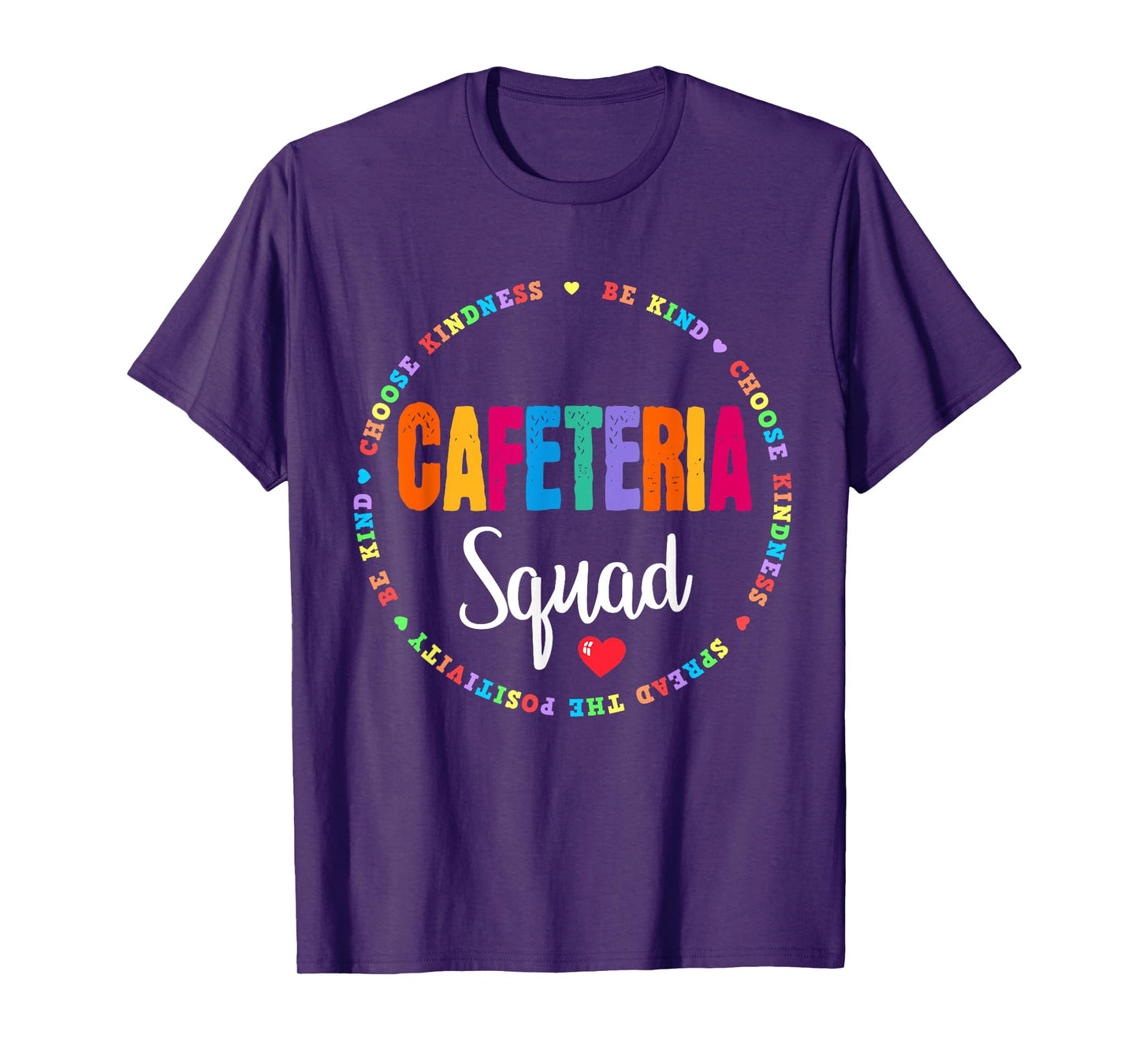 School Support Team Matching Cafeteria Squad Worker Crew T-Shirt