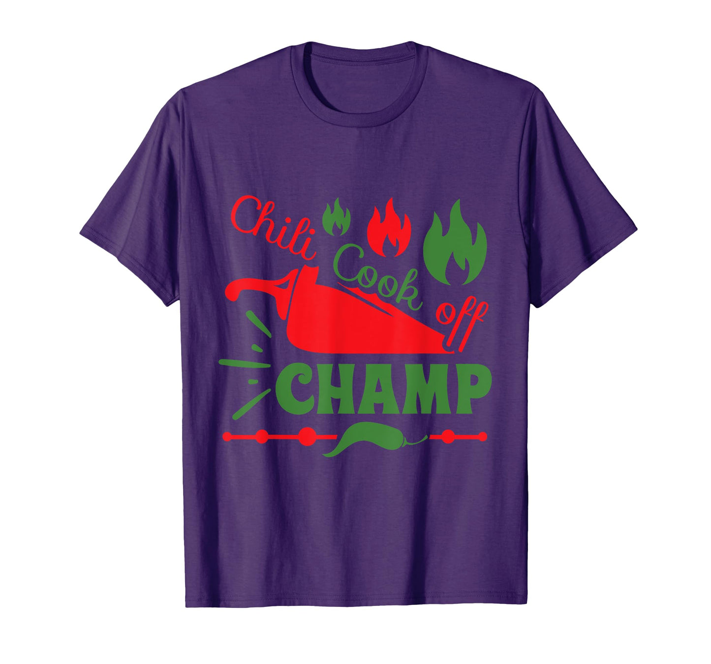 Chili Cook-Off Champ Funny Foodie Food Competition Champion T-Shirt