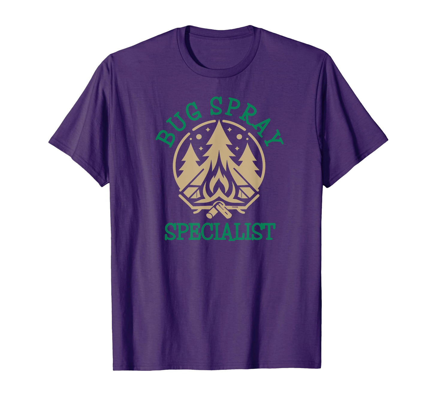 Bug Spray Specialist Camp Crew Family Humor for All Ages T-Shirt