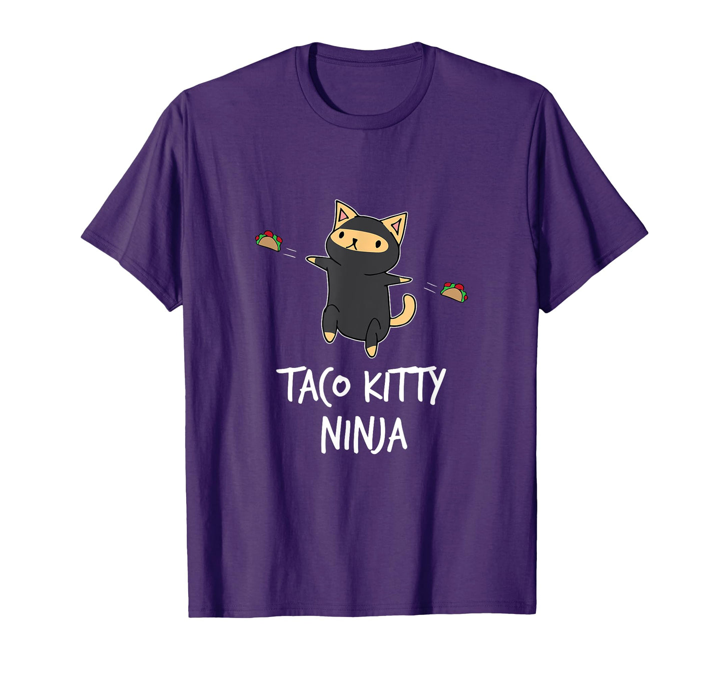 Taco Kitty Ninja - Funny Cat T-Shirt Men Women Girls Kids T-Shirt