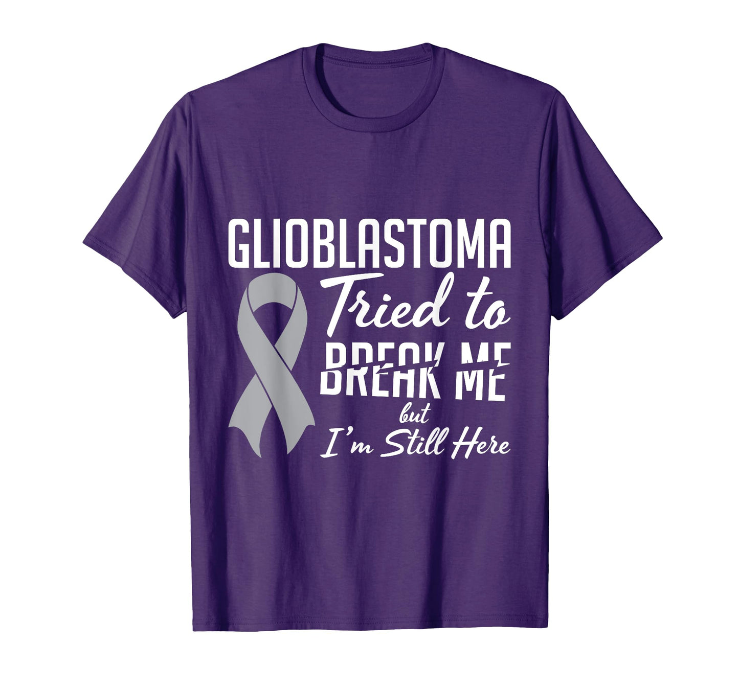 Glioblastoma Awareness GBM For Glioblastoma Warrior Survivor T-Shirt
