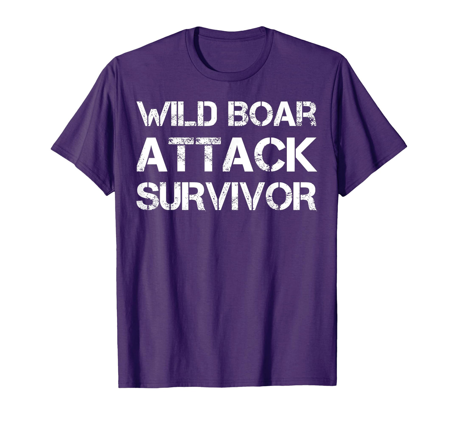 Wild Boar Attack Survivor T-Shirt