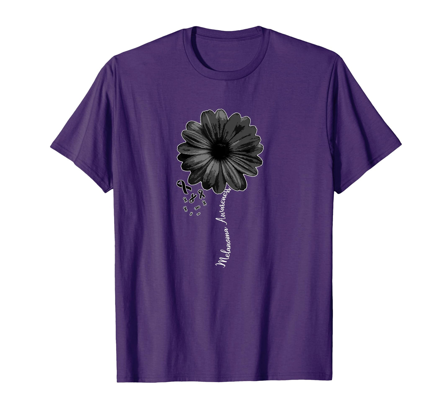 Melanoma Awareness Family T-shirt Survivor Pretty Gift T-Shirt