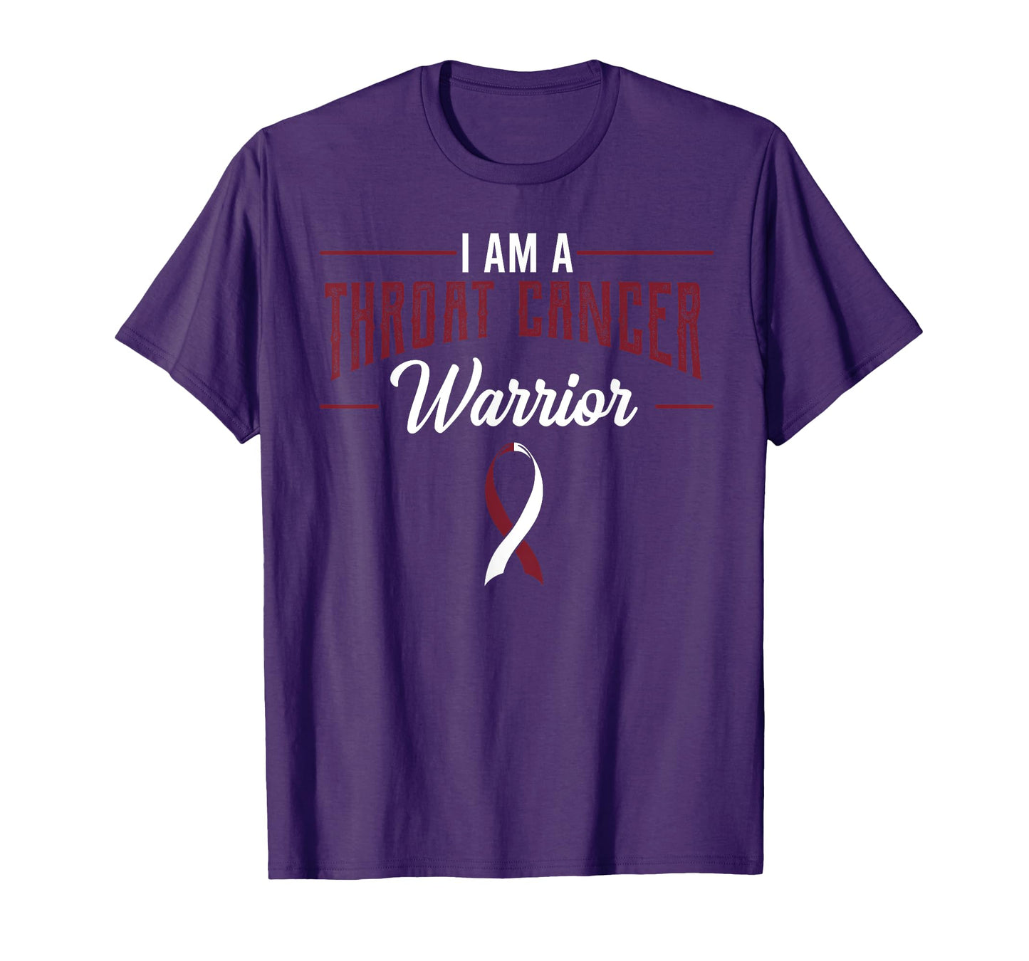 Throat Cancer Warriors Awareness Supporters Pharynx Neck T-Shirt