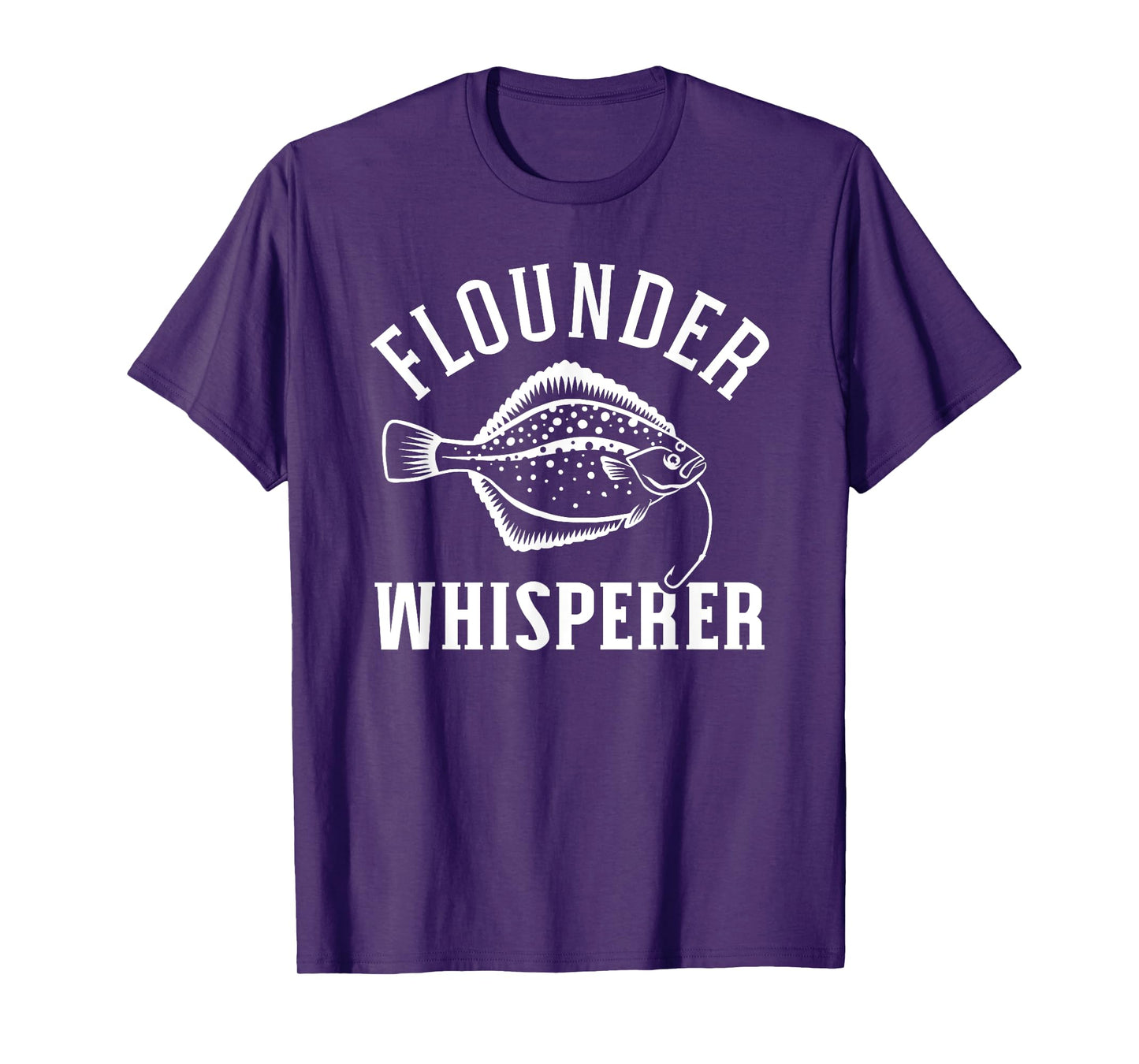Flounder Whisperer Fishing T-Shirt