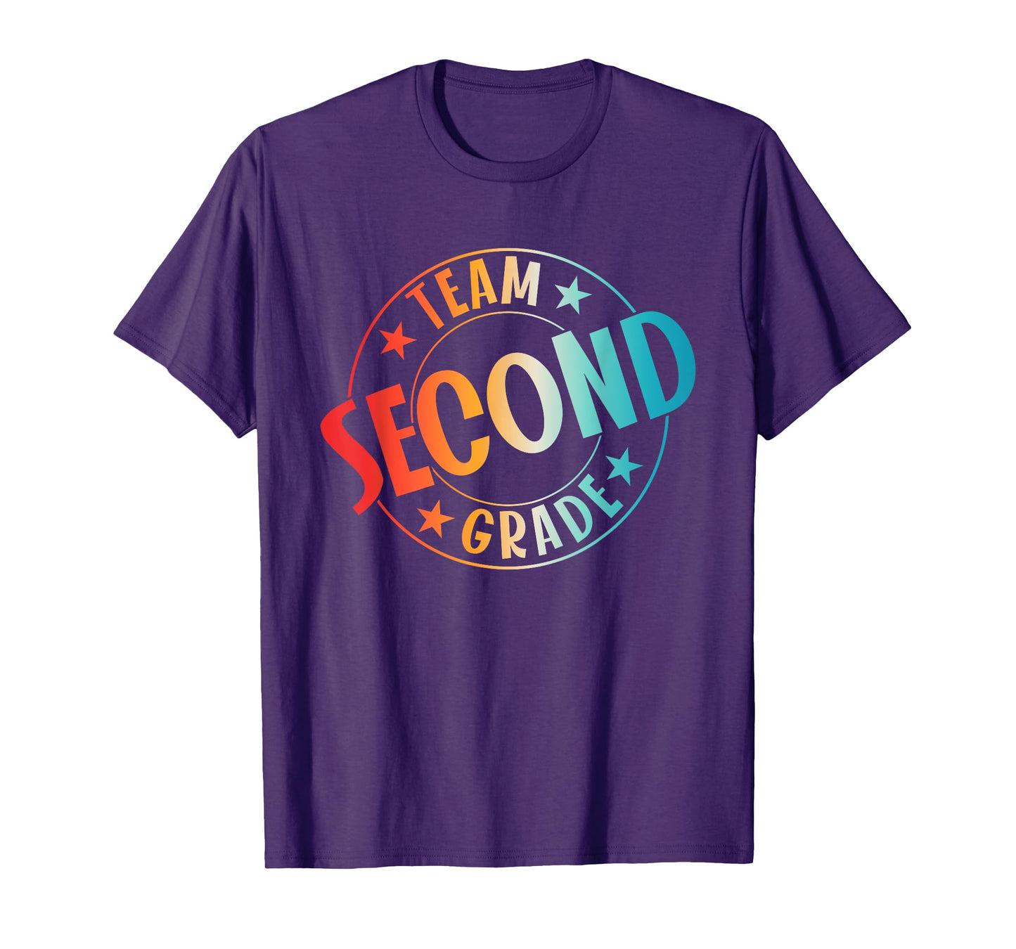 Team Second Grade Teacher Student Back To School 2nd Grade T-Shirt