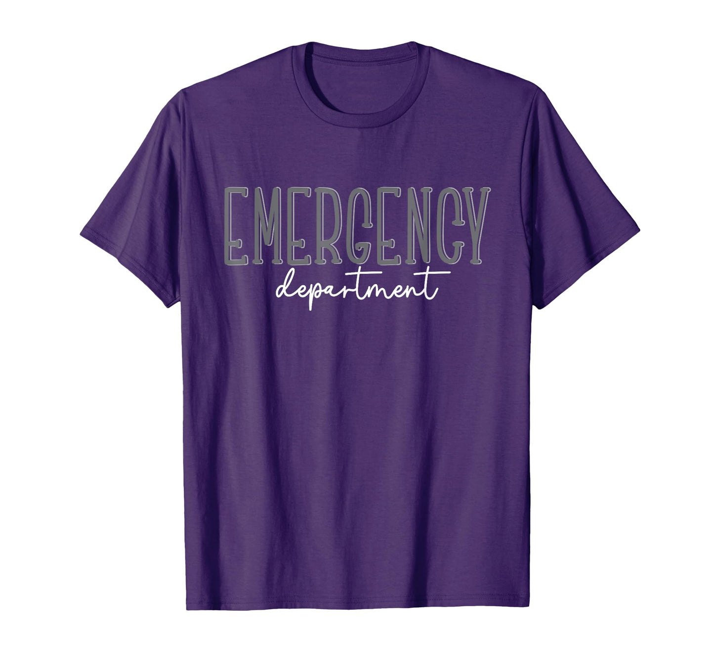 Emergency Department ER ICU Night Shift Staff Doctor Nurses T-Shirt