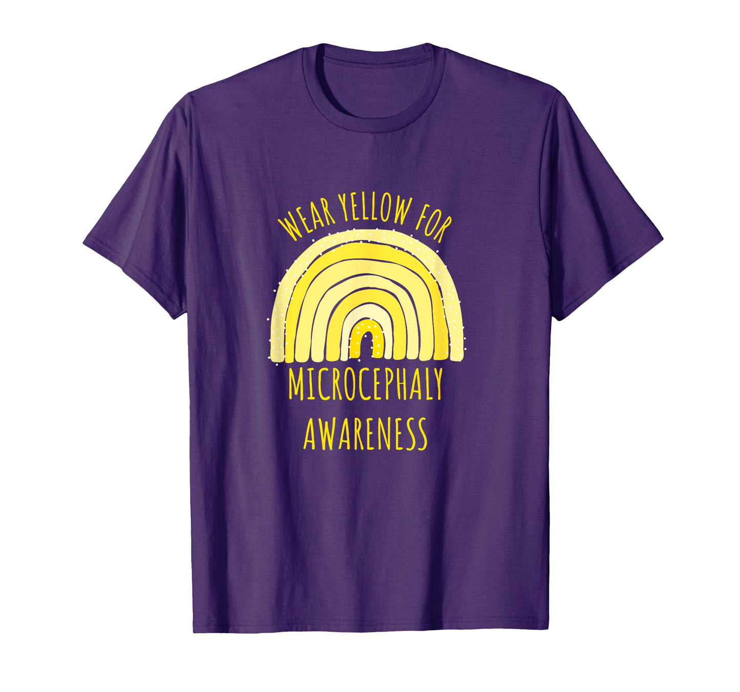 Wear Yellow For Microcephaly Awareness Shirt | Microcephaly T-Shirt