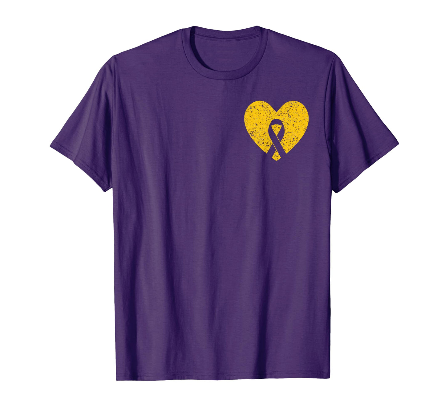 In September We Wear Gold Childhood Cancer Awareness Ribbon T-Shirt