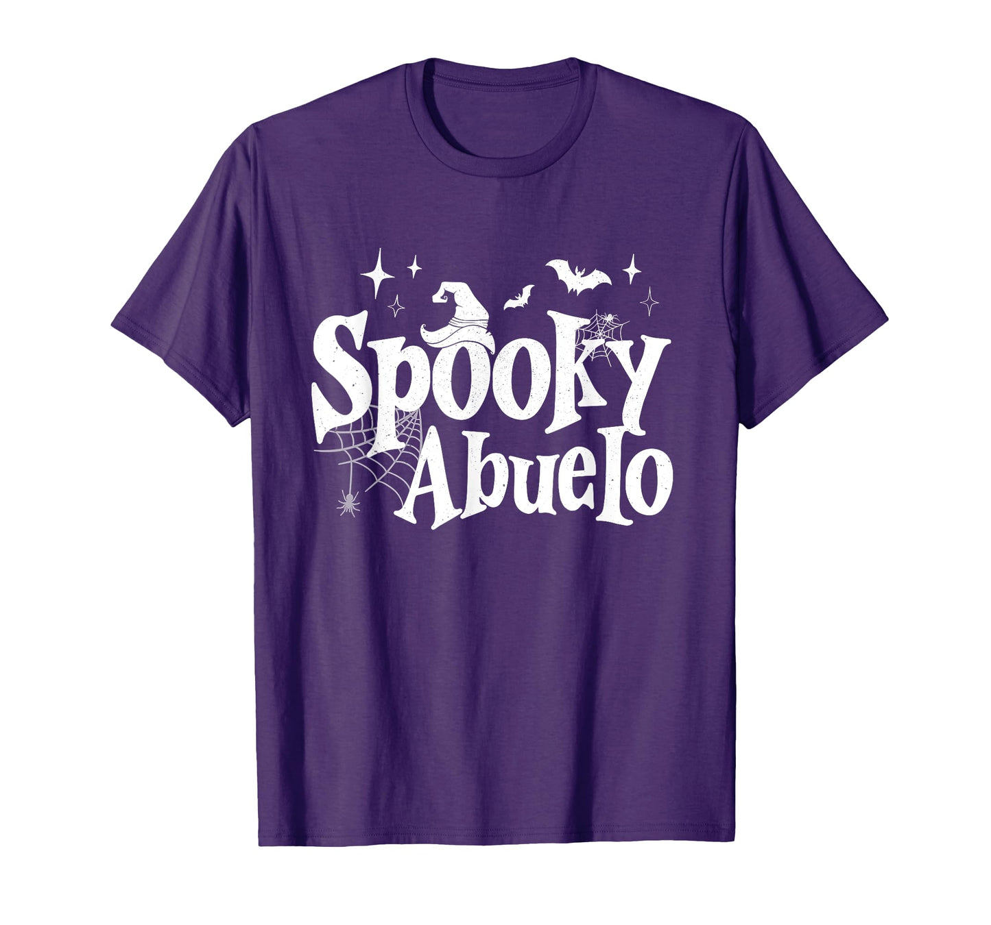 Spooky Abuelo Witch Funny Halloween Costume Dad Grandpa Men T-Shirt