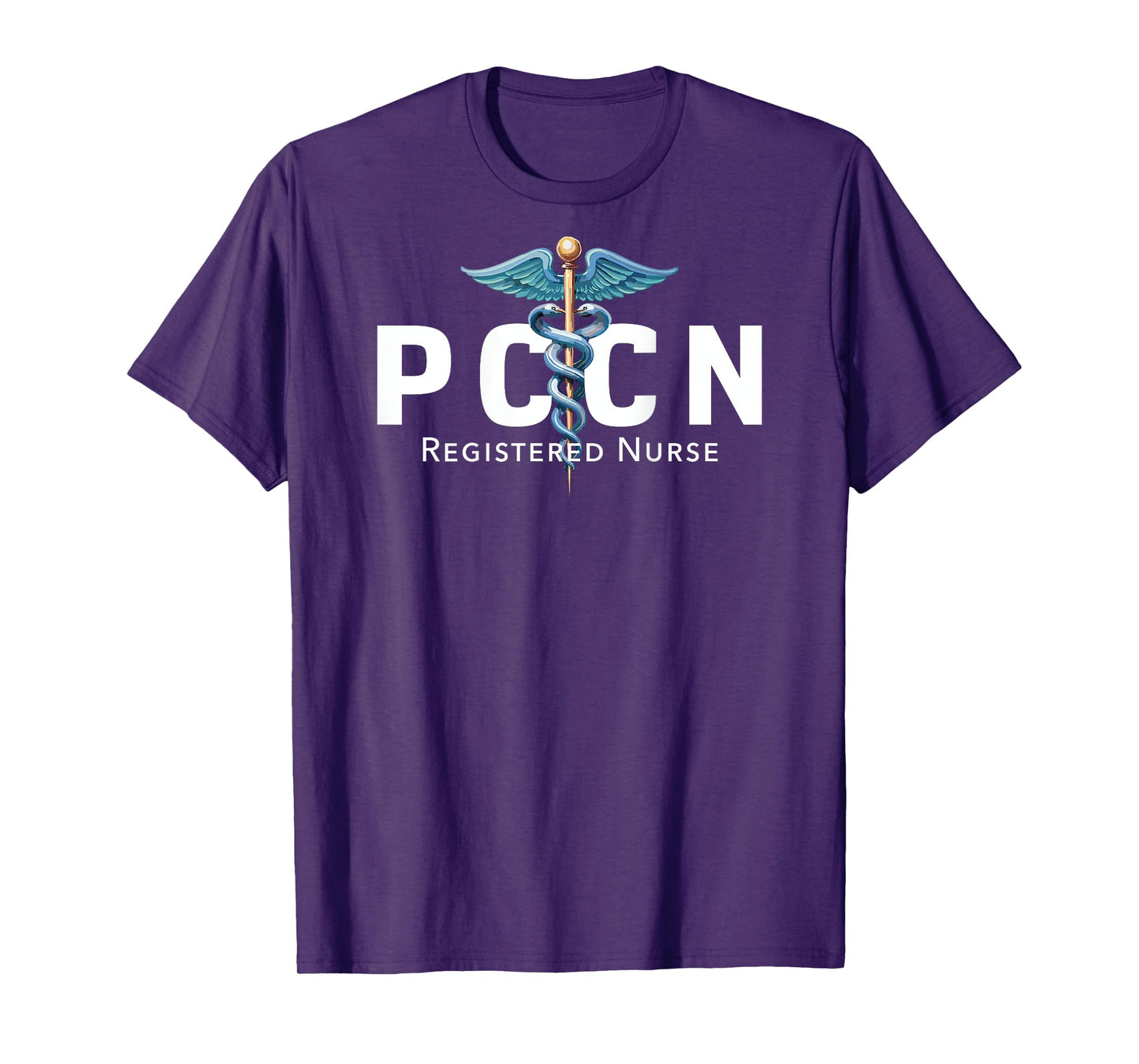 PCCN Progressive Care Certified Nurse RN Hospital Staff T-Shirt