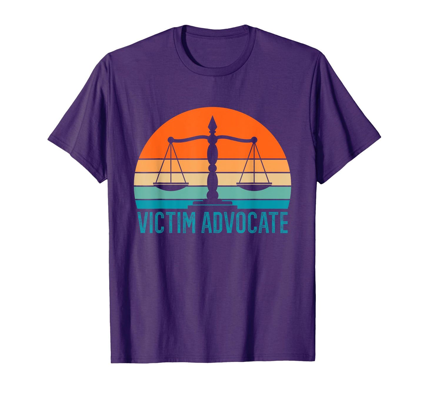 Victim Advocate American Flag Nurse Nursing T-Shirt
