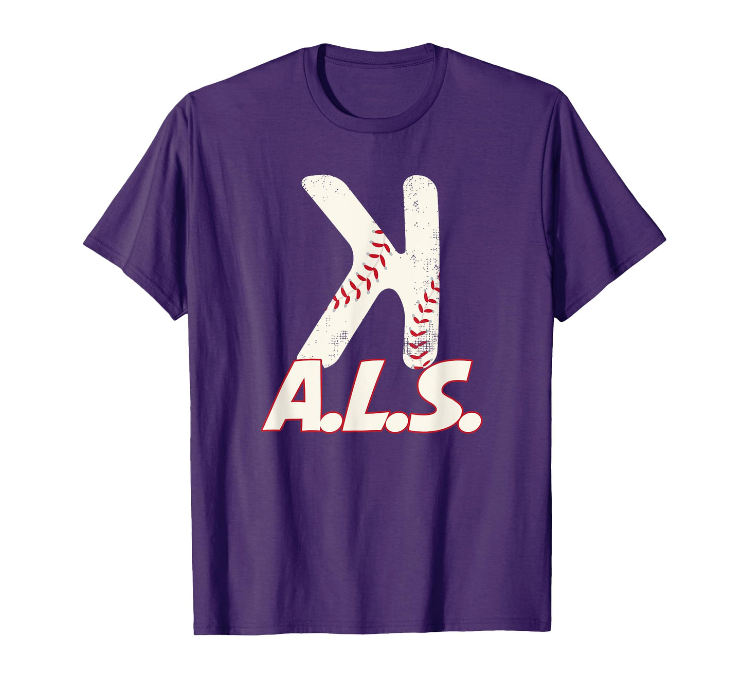 StriKe Out ALS T-Shirt Trendy Baseball Shirt To Support T-Shirt