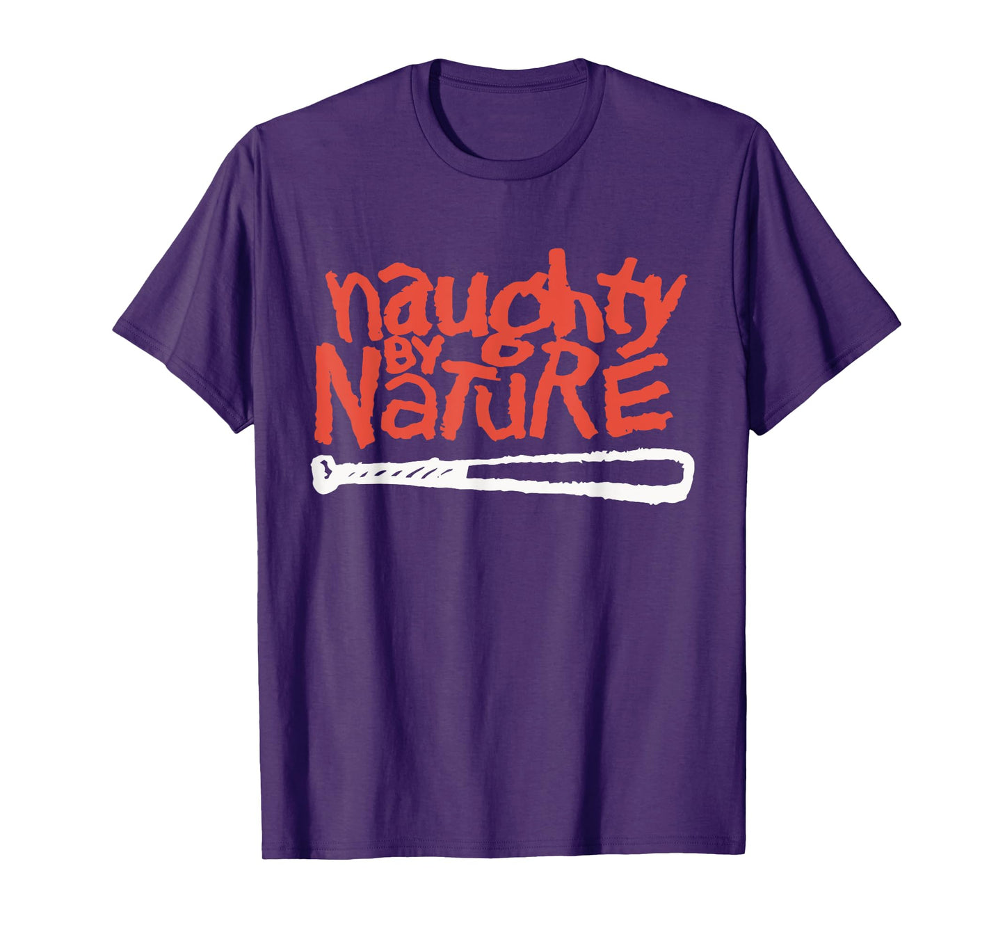 Naughty By Nature – Logo in Red T-Shirt