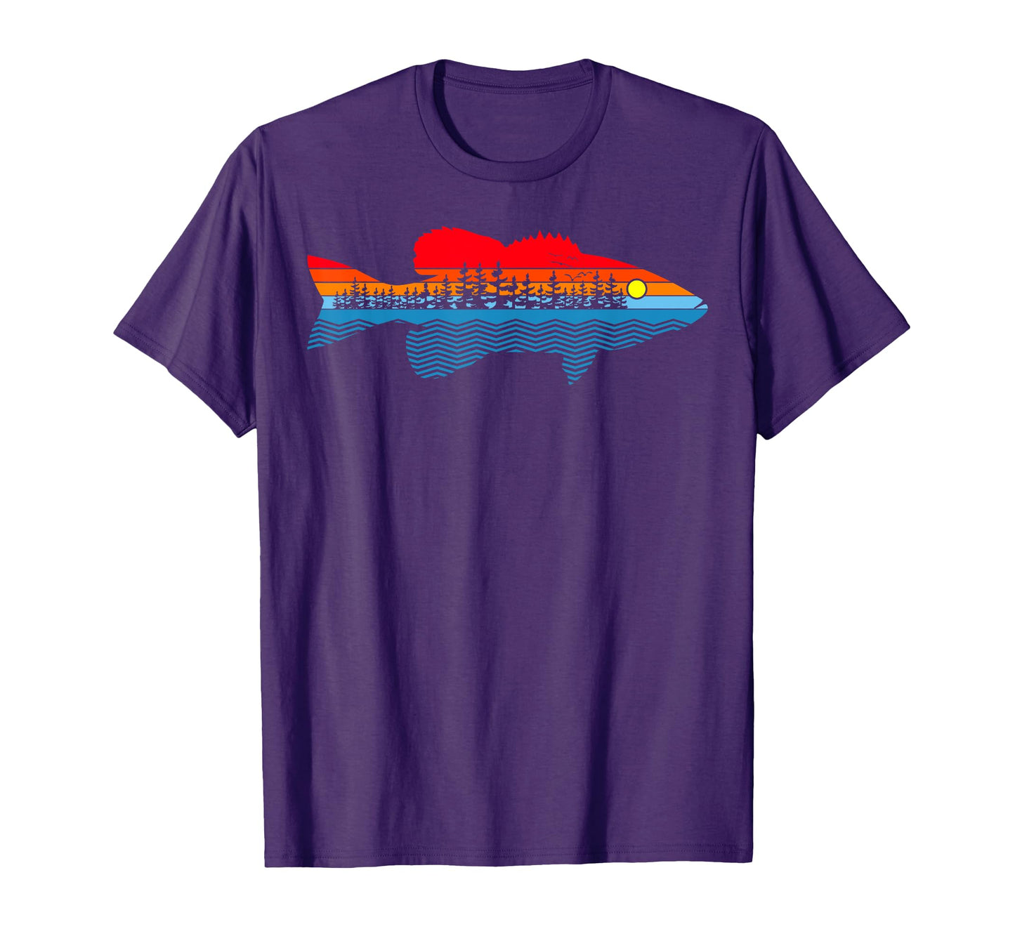 Vintage Nature Outdoor Fishing - Fisher Smallmouth Bass T-Shirt