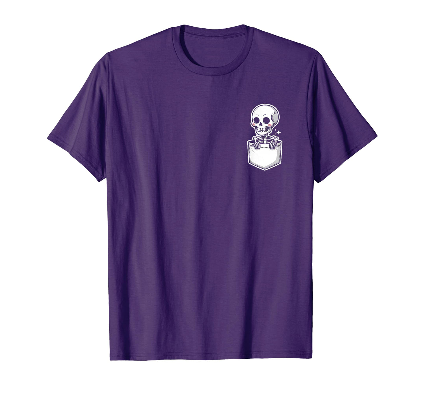 Funny Halloween Pocket Skeleton Present (Gift) T-Shirt