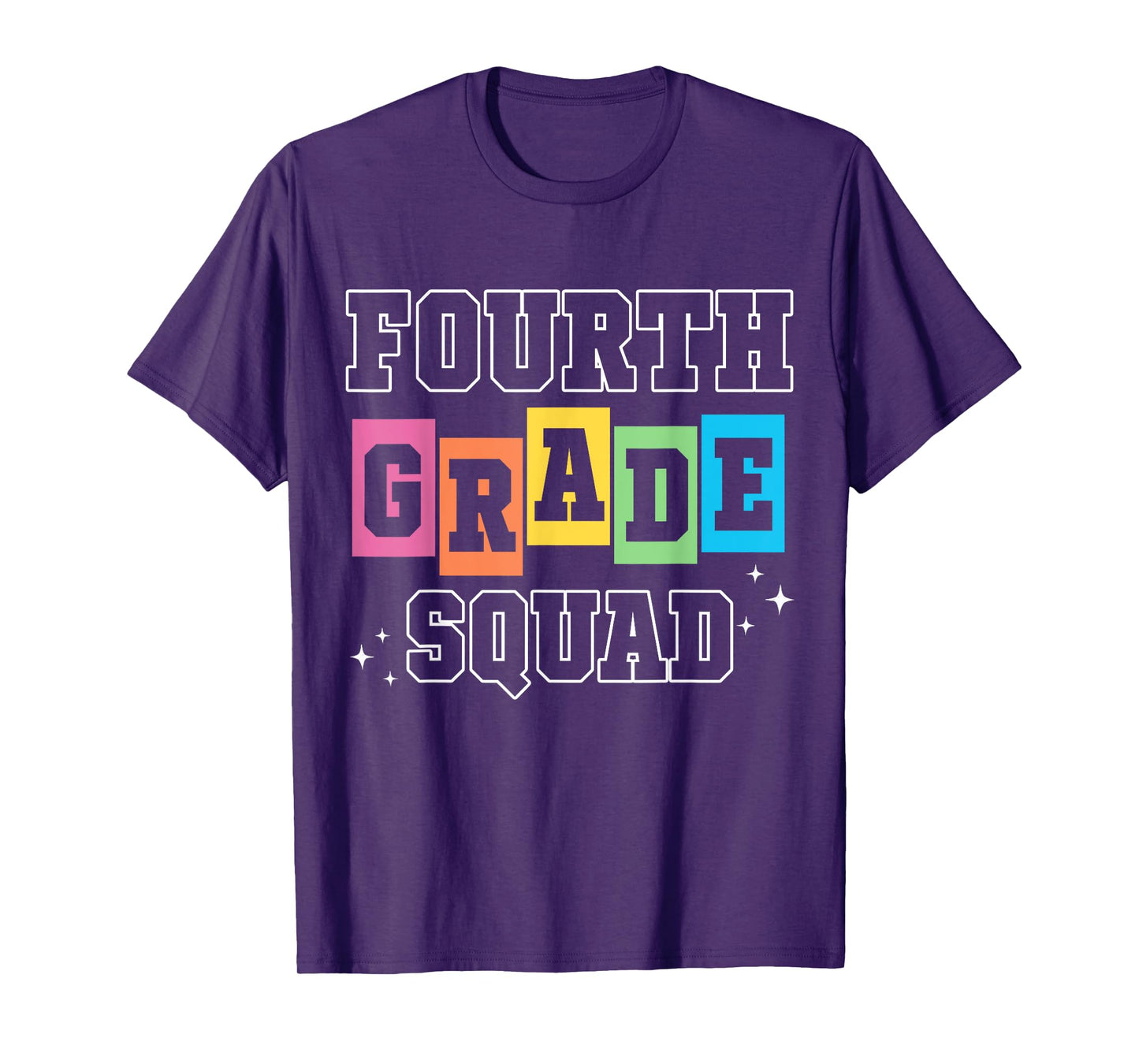 Fourth Grade Squad Teacher 4th Grade Team Back To School T-Shirt