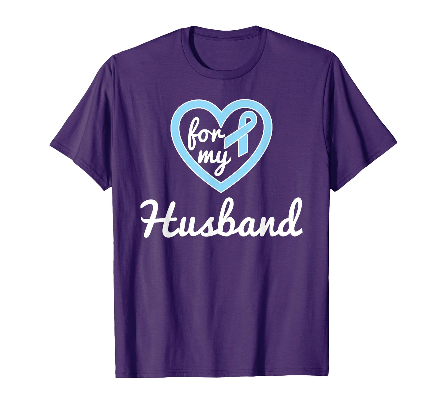 Prostate Cancer Shirts For Husband Ribbon Awareness Shirts