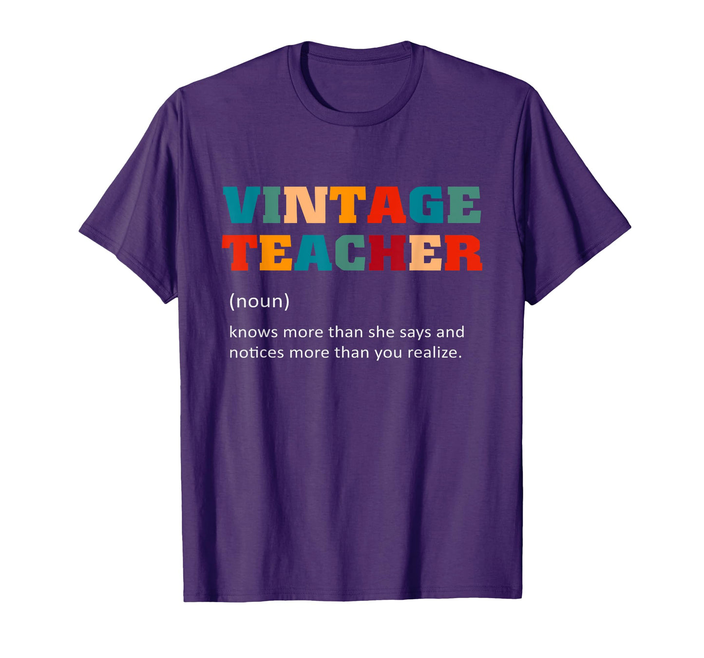 Vintage Teacher Definition Teaching T-Shirt