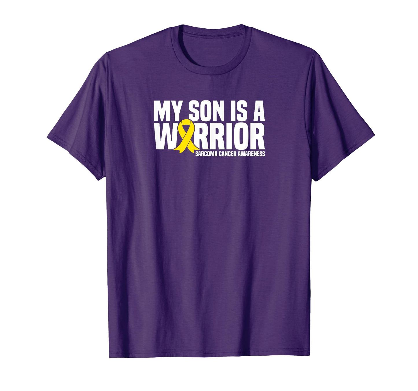 My Son is a Warrior Bone Cancer Sarcoma Cancer Awareness T-Shirt