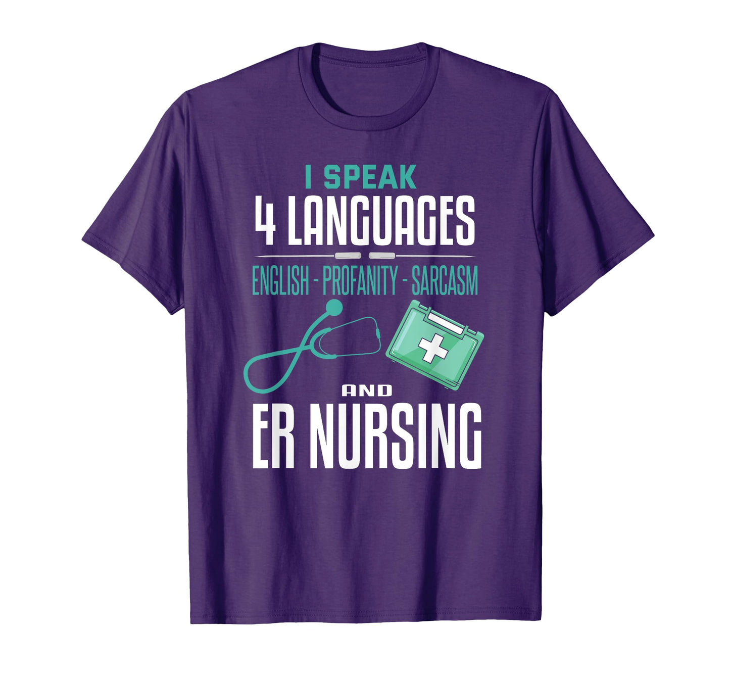 Funny Emergency Nurse Shirt Sarcastic ER Nurse T-Shirt
