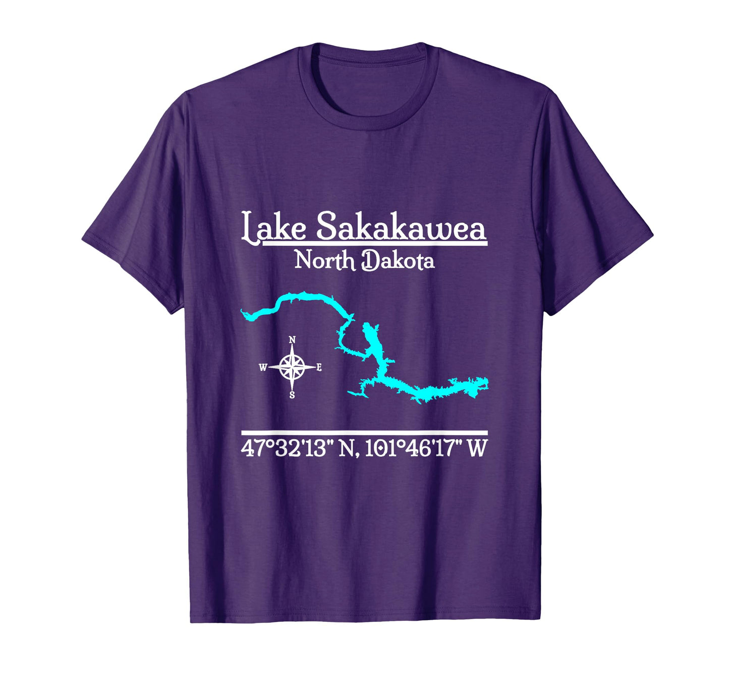 Lake Sakakawea - North Dakota T-Shirt