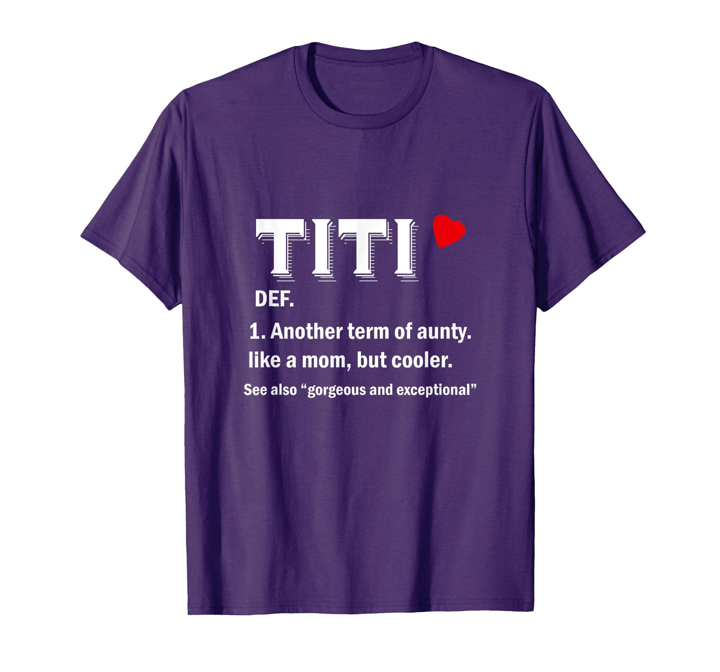 Titi Funny Aunty Definition T-Shirt