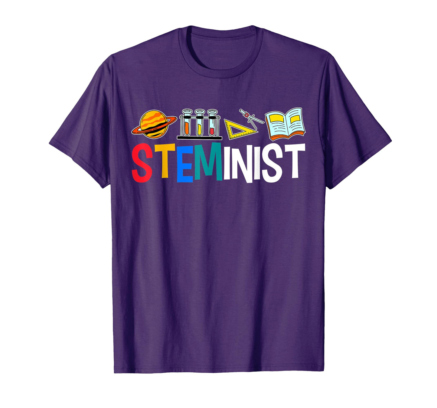 Steminist Science Women Advocate STEM Student Geek Lab T-Shirt