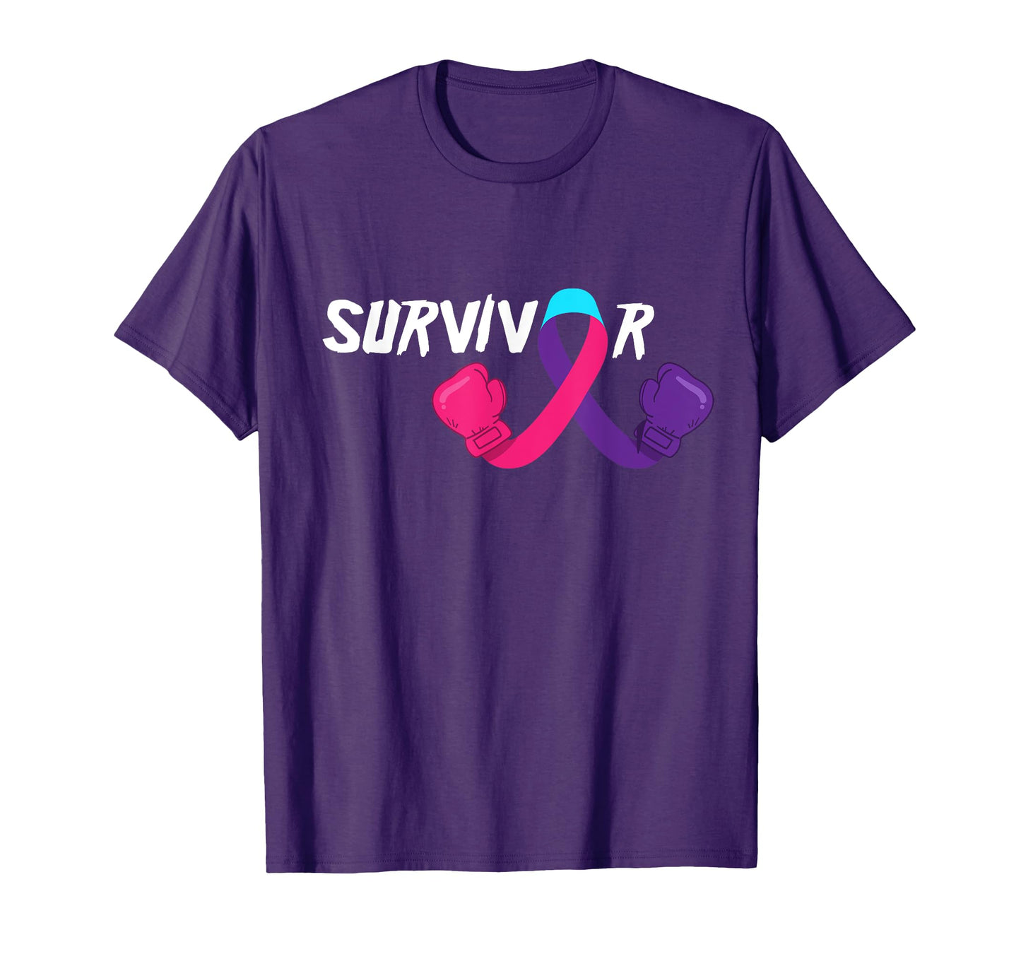 Thyroid Cancer Survivor Support Thyroid Cancer Awareness T-Shirt