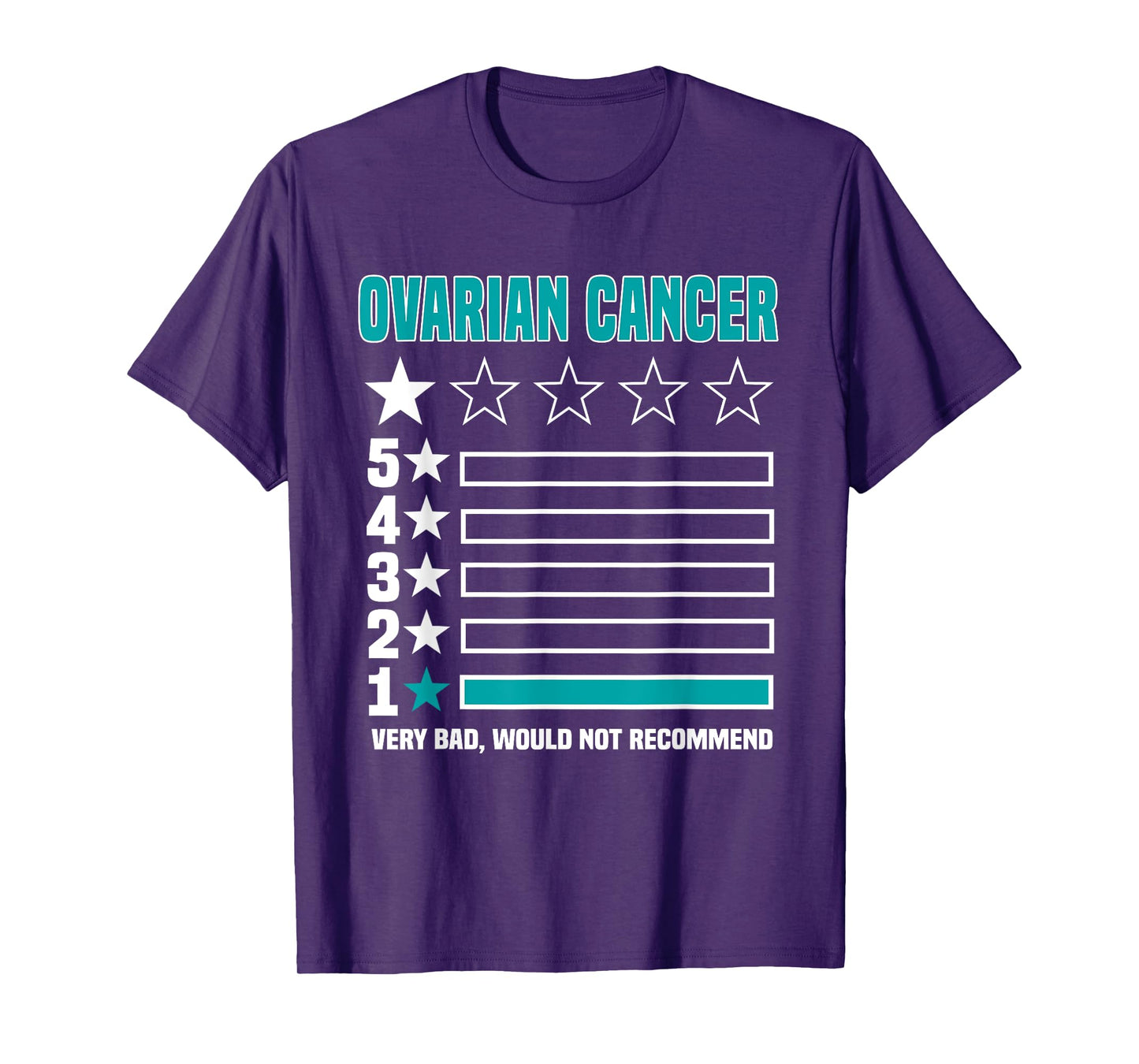 Ovarian Cancer Ovary Women Mother's Day T-Shirt