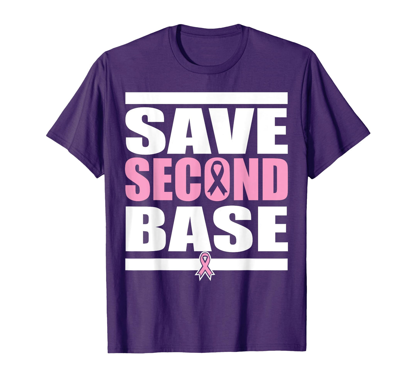 Breast Cancer Awareness T-Shirt | SAVE THE SECOND BASE Shirt T-Shirt