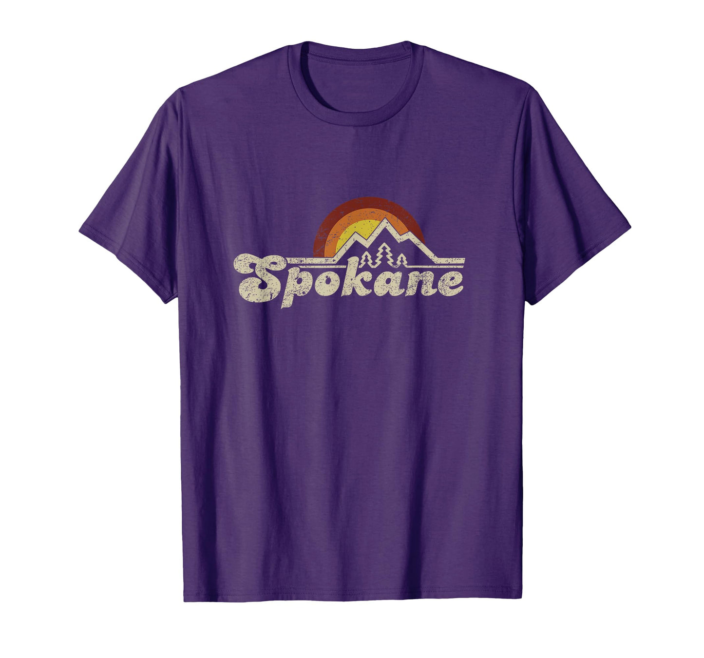 Spokane Washington retro vintage shirt and gift T-Shirt