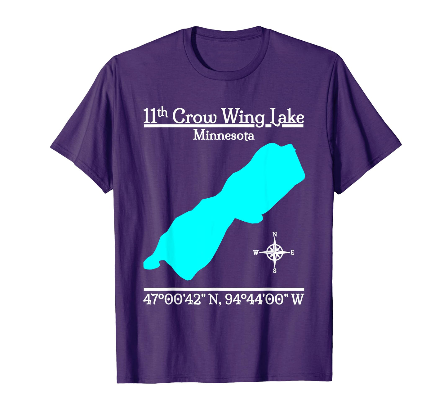 Eleventh Crow Wing Lake - Minnesota T-Shirt