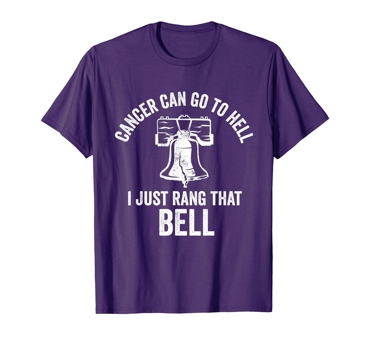 Cancer Can Go To Hell I Just Rang That Bell Chemo Survivor T-Shirt