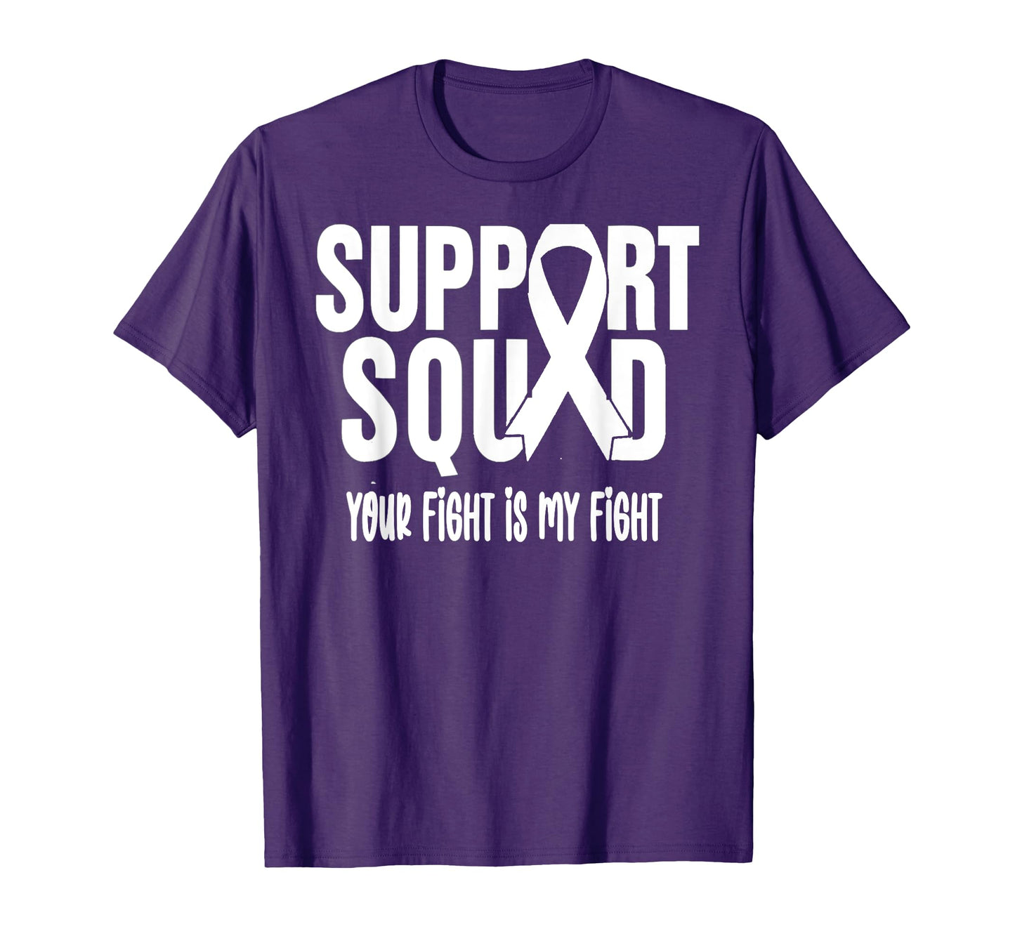 Lung Cancer Support Squad Lung Cancer Awareness T-Shirt