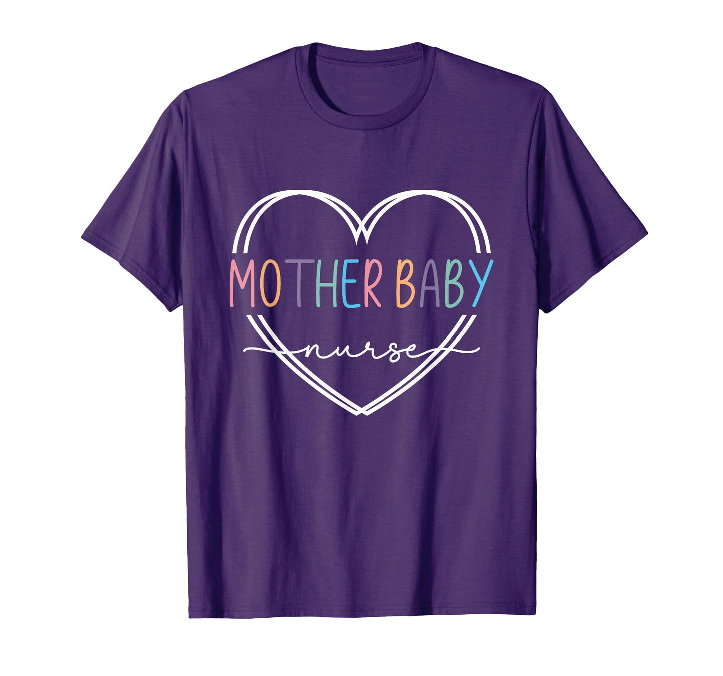 Mother Baby Nurse Postpartum Mom Baby Nursing Graduation T-Shirt