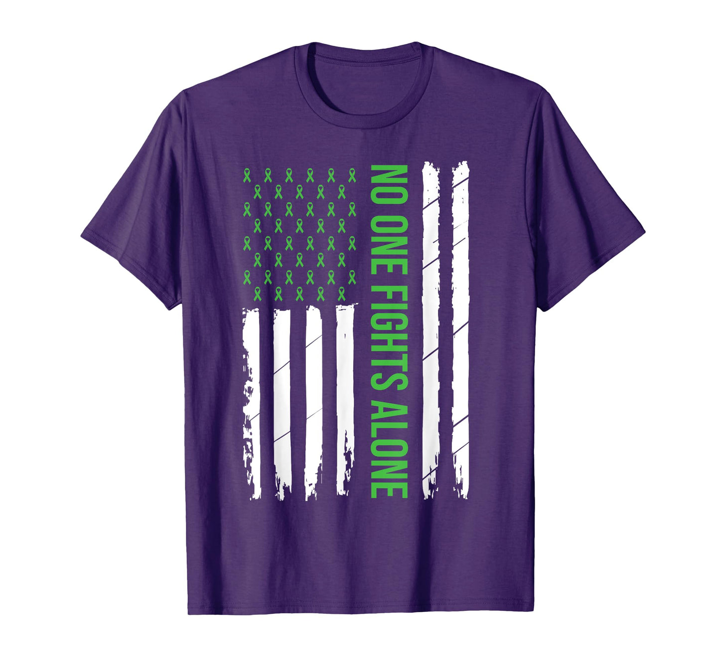 Mental Health Awareness Green Ribbon T-Shirt