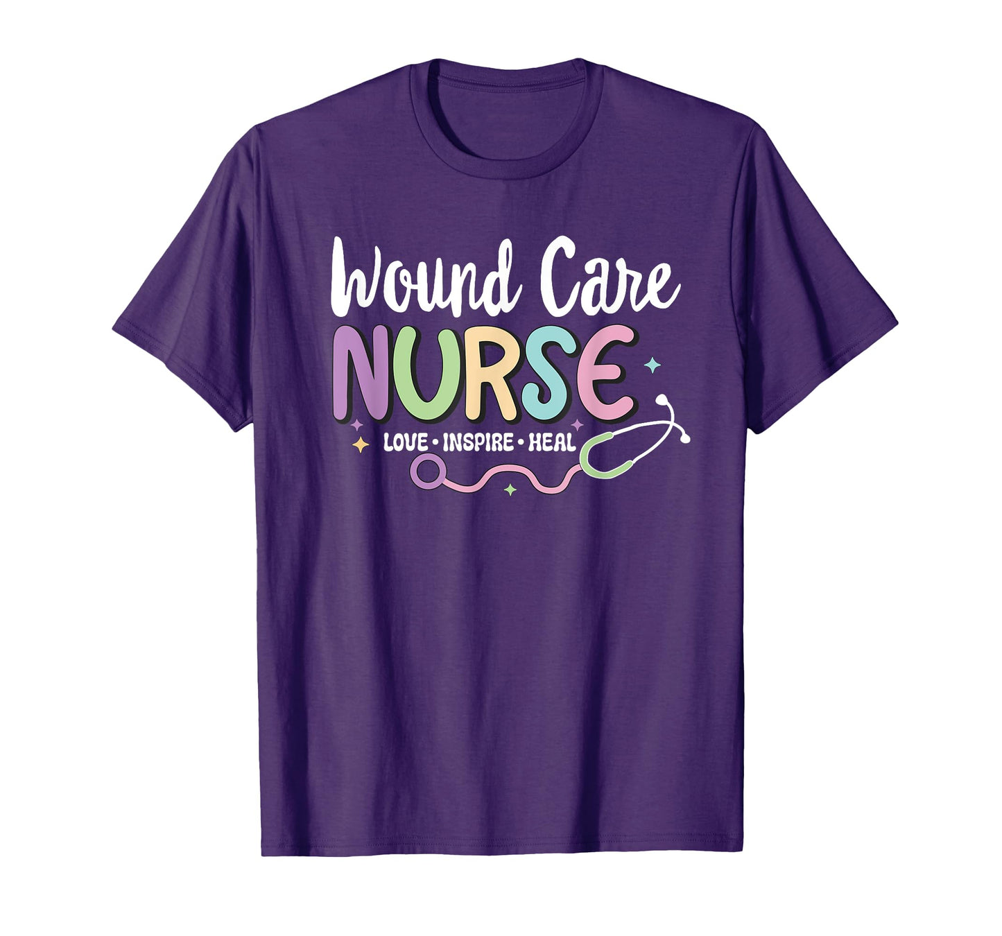 Wound Care Nurse, Matching Wound Care Nursing Nurses Week T-Shirt, Small, Black